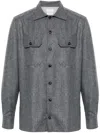 Brunello Cucinelli Flap Pocket Long-sleeved Shirt