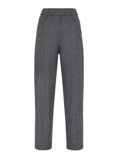 BRUNELLO CUCINELLI GREY PANTS