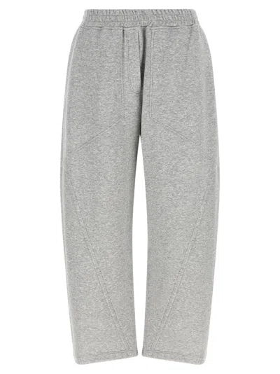 Brunello Cucinelli Cotton-blend Athletic Joggers In Gray
