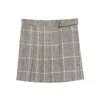 Brunello Cucinelli Grey Skirts - Pleated Skirts Women In Gray