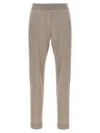 Brunello Cucinelli Wool And Silk Trousers