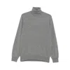 Brunello Cucinelli Men Cashmere Turtle-neck Sweater In Gray