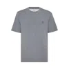 Brunello Cucinelli T-shirts In Gray