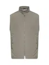 Brunello Cucinelli Grey Water-repellent Microfibre Vest