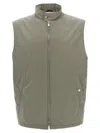 Brunello Cucinelli Grey Water-repellent Vest In Grey