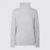 Brunello Cucinelli Roll-neck Cashmere Jumper In Ciottolo