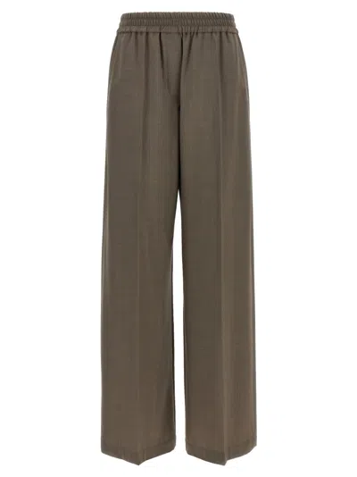 Brunello Cucinelli Grey Wool Pants