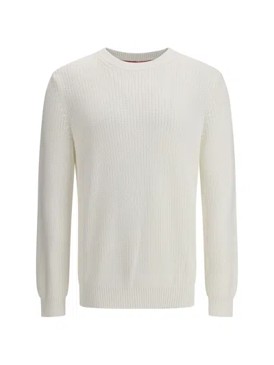 BRUNELLO CUCINELLI HALF ENGLISH RIB SWEATER