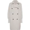 Brunello Cucinelli Women's Cashmere Blend Coat With Batwing Sleeves