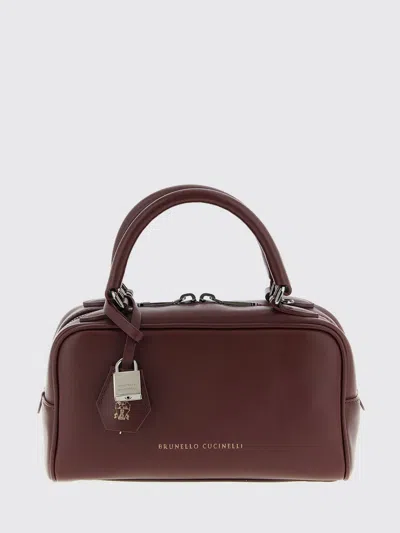 BRUNELLO CUCINELLI HANDBAG BRUNELLO CUCINELLI WOMAN COLOR BURGUNDY,H42779050