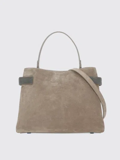 BRUNELLO CUCINELLI HANDBAG BRUNELLO CUCINELLI WOMAN COLOR BURNT,H18918049