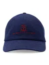 Brunello Cucinelli Peaked Canvas Hat