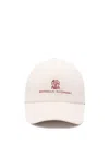 Brunello Cucinelli Corduroy Logo-embroidered Baseball Cap