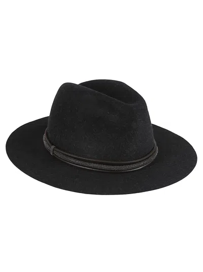 Brunello Cucinelli Hat In Black