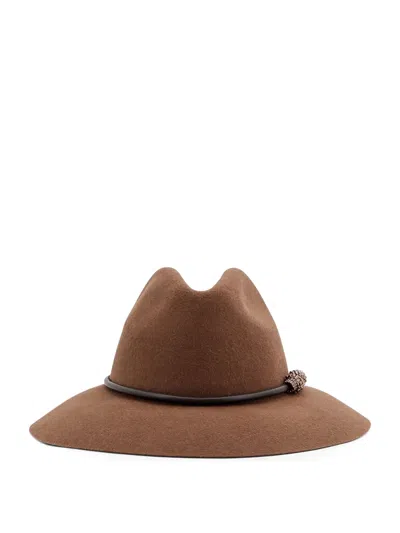 Brunello Cucinelli Hat In Non Definito