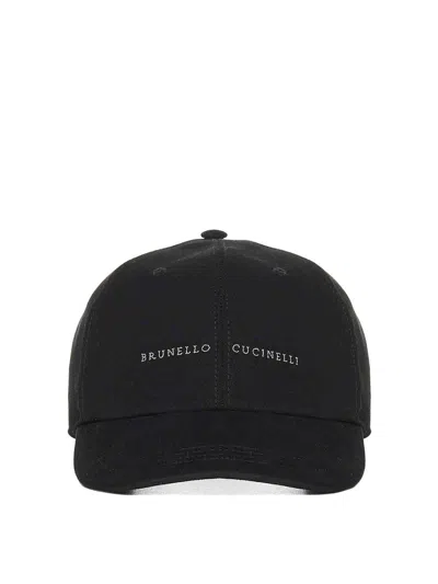 BRUNELLO CUCINELLI HAT WITH LOGO