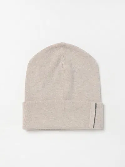 Brunello Cucinelli Hat Woman  In Neutral