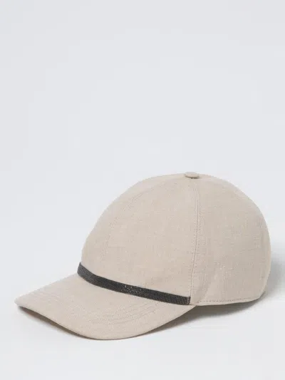 Brunello Cucinelli Hat Woman  In Neutral