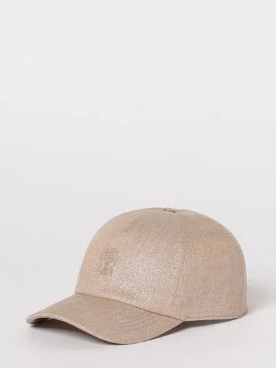 Brunello Cucinelli Hat Woman  In Neutral