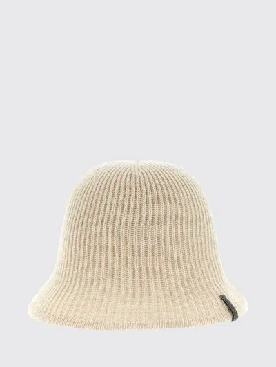 Brunello Cucinelli Hat Woman  In Neutral