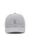 Brunello Cucinelli Curved Brim Hats Collection
