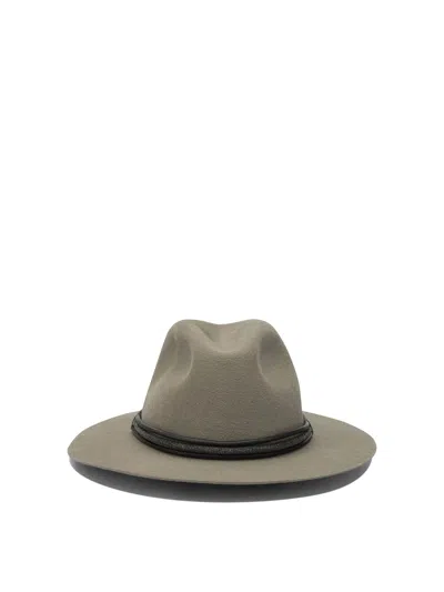 BRUNELLO CUCINELLI HATS BEIGE