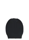 Brunello Cucinelli Cashmere And Silk Beanie In Black