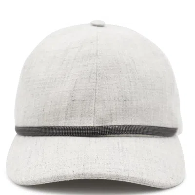 Brunello Cucinelli Hats Blacks And Greys