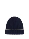 Brunello Cucinelli Contrast-trim Cashmere Beanie