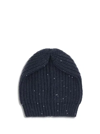 Brunello Cucinelli Hats E Hairbands In Black