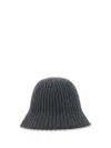 Brunello Cucinelli Hat In Grey