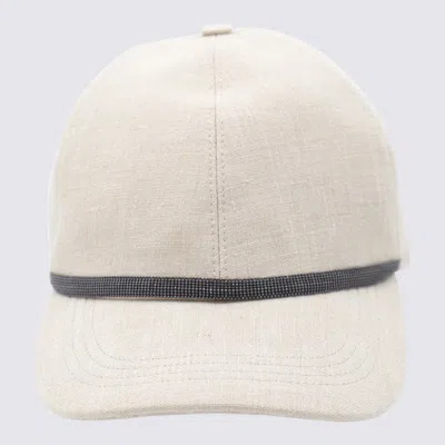 Brunello Cucinelli Hats Light And Natural