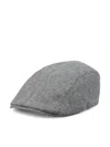 Brunello Cucinelli Logo Embroidery Hat In Gray