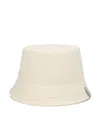 Brunello Cucinelli Cotton-blend Printed Bucket Hat In Rice Water.