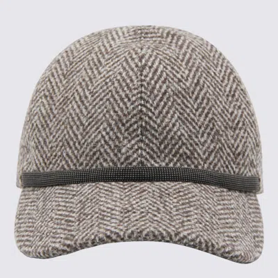 BRUNELLO CUCINELLI HATS SCURI