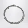 Brunello Cucinelli Hematite And Sterling Silver Bracelet