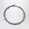 Brunello Cucinelli Hematite And Sterling Silver Bracelet