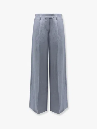 BRUNELLO CUCINELLI HEMP AND LINEN TROUSER