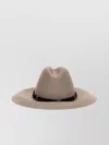 Brunello Cucinelli Interwoven-straw Fedora Hat