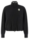 Brunello Cucinelli Heraldic Coat Of Arms Sweatshirt Gray In Black