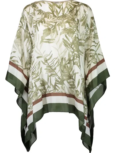 BRUNELLO CUCINELLI HERBARIUM PONCHO