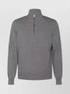 Brunello Cucinelli Cashmere Quarter Zip Sweater