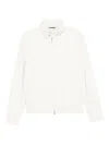 Brunello Cucinelli High Collar Jacket In Neutral