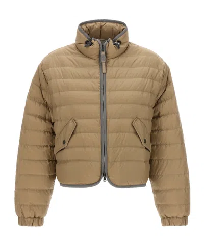 BRUNELLO CUCINELLI BRUNELLO CUCINELLI ZIP-UP PADDED JACKET