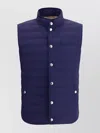 Brunello Cucinelli Down Vest In Blue