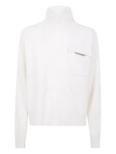 Brunello Cucinelli High-neck Pocket Sweatshirt