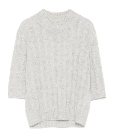 BRUNELLO CUCINELLI HIGH-NECK SWEATER