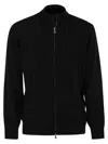 Brunello Cucinelli Full Zip Cashmere Cardigan In Black