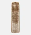 Brunello Cucinelli Velvet Maxi Skirt In Multicoloured