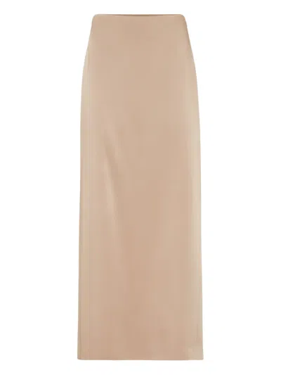 BRUNELLO CUCINELLI HIGH-WAIST SKIRT